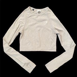 Gymshark Vital Seamless Long Sleeve Crop Top
